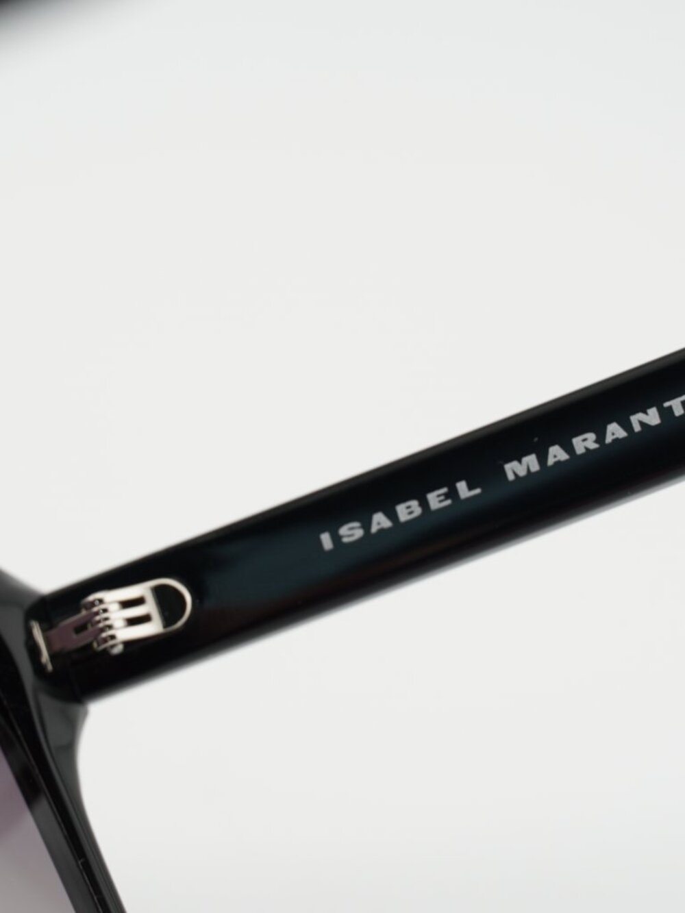 Isabel Marant IM 0125/S 0807 9O Sunglasses Black Square Frame, Grey Lenses - Picture 3 of 9